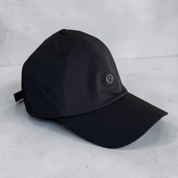 NWOT Lululemon Women’s Black Logo Baseball Cap! One Size Fits All! - Picture 2 of 6